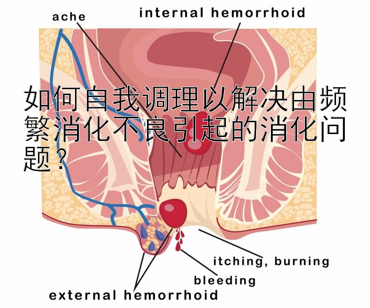 如何自我调理以解决由频繁消化不良引起的消化问题？