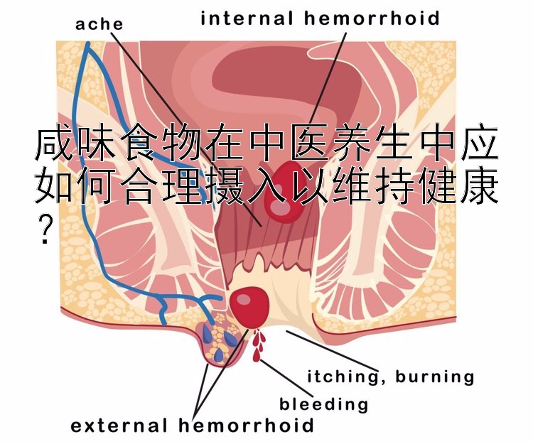 咸味食物在中医养生中应如何合理摄入以维持健康？